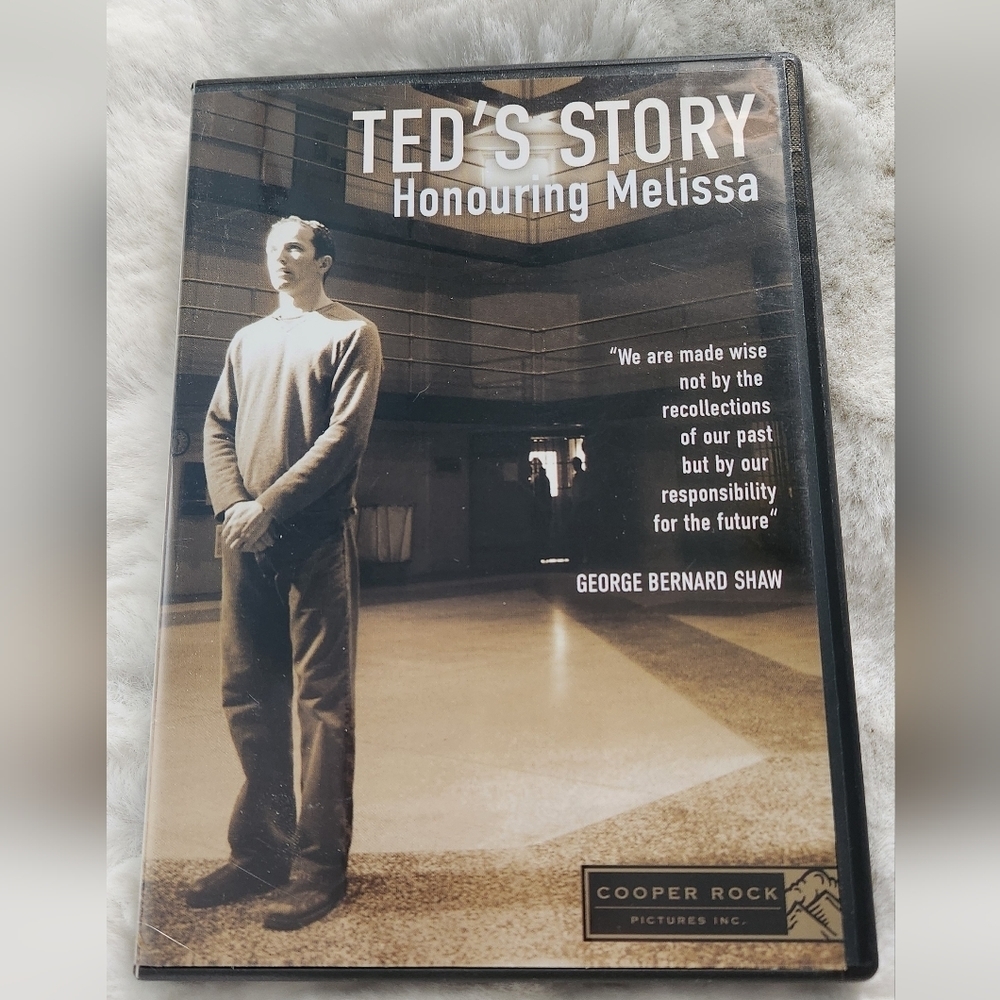 2/$15 - Ted's Story Honoring Melissa DVD